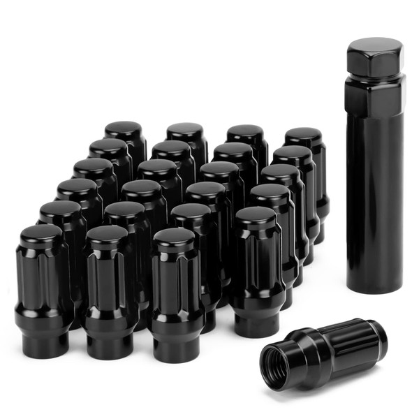 Dynofit 12mmx1.5 ET(Extended) 6 Spline Lug Nuts for 6 Lugs