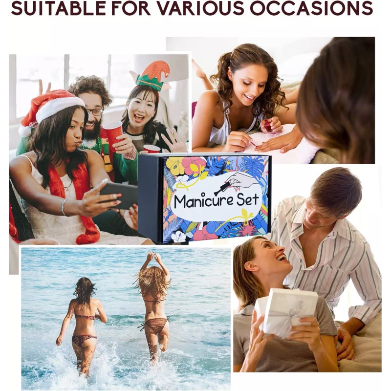 Creative Home Geles Semipermanente Gama De Esmaltes Uñas (kit De