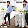 TERF® Push to Open Door Catch White Single Magnetic Pressure