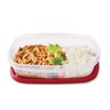 Rubbermaid EasyFindLids Meal Prep Containers 5.5 Cup Red