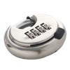 Security Padlock 4 Digits Waterproof Resettable Combination Lock Stainless Steel