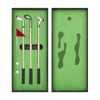 LANTOOZI Golf Pen Set, Mini Desktop Golf Ball Pen, Top