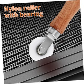 KONTONTY Professional Screen Roller Tool Kit Aluminum Alloy Material for Window Screen Repair and Installation