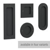 Tibres - 6" Finger Flush Pulls for Closet Pocket -