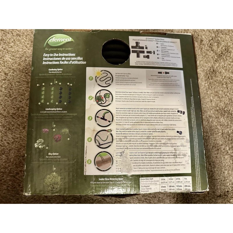 Element Soaker Hose System Element SoakerPro 3/8 in. x 100