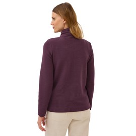 Cecil Women's Lightweight Ottoman Jacket, Mulberry Red, XL