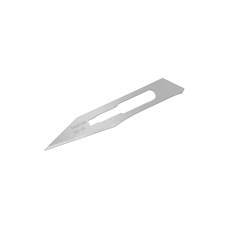 Martor 25.51 Scalpel Blade Number 25 on SB Card