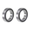 sourcing map 6804-2RS Deep Groove Ball Bearing 20x32x7mm Double Sealed