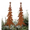 LB H&F Lilienburg Christmas Decoration Rust Metal Weatherproof