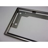Genuine Toyota license plate frame (Titanium-tone front) Compatible with Harrier,
