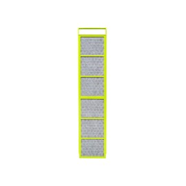 Nispira True HEPA Filter Compatible with Air Purifier Part TF50-Carbon HEPA-Fresh. 3 Packs