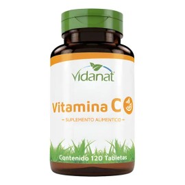Vidanat Vitamina C Suplemento Alimenticio 120 Tabletas                                                                                                