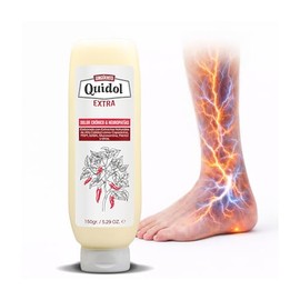 Sin Dolor Quidol Extra 150 gr - Ungento para Dolor Intenso Tipo Neuroptico y Articular - Con Extracto de Chile Capsaicna y Gaba - Ingredientes...     