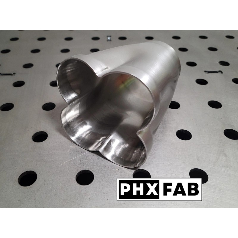 Phx Fab 4 Into 1 Weld On Merge Collector 2.25"