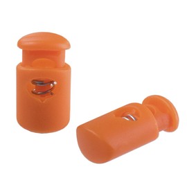 West Coast Paracord Single Hole Heavy Duty Plastic Cord Lock Clamp Toggle Stop Slider for Paracord, Drawstrings, Bungee Cord, Accessory Cordage – Indoor/Outdoor Use – Multiple Colors