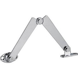 TRUSCO(トラスコ) スチール製タスキステー 全長100mm 左用 TS-24-L