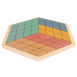 Korko Creative Colour Tiles: Imagination and Cognitive Development with Vibrant Mosaic Puzzle Fun!