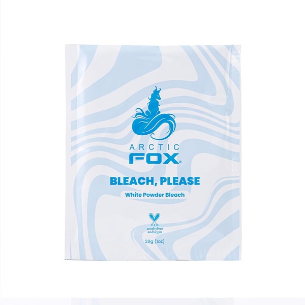 ARCTIC FOX Bleach Please, White Powder Bleach Individual Sachet 28g