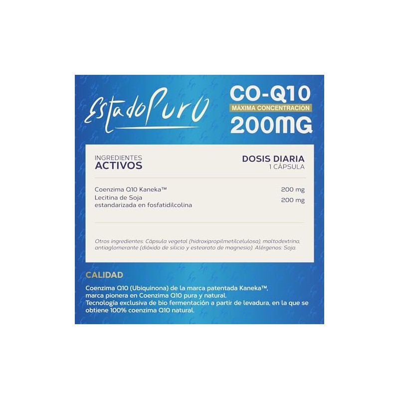 Tongil Estado Puro Coenzima Q10 200 mg 30 Capsulas