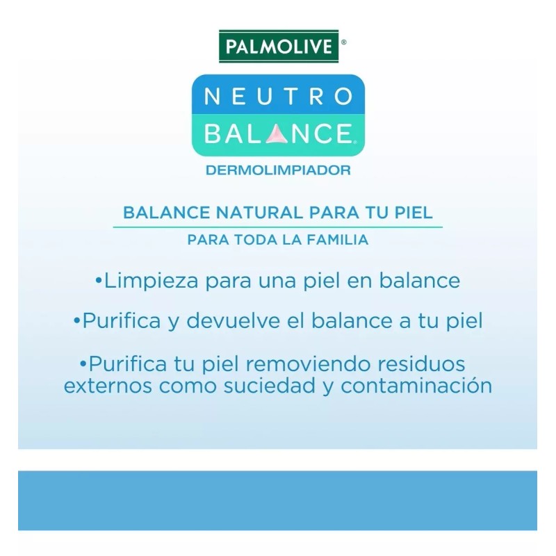Palmolive Jabón Líquido Para Manos Palmolive Neutro Balance Dermolimpiador 221ml