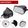 KENRTIR Clear Lens Switchback White/Amber DRL LED Turn Signal Lamp