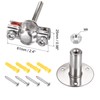 sourcing map Wall Mount Ceiling Mount Pipe Support, 304 Stainless