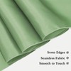 2PCS Sage Green Satin Table Runner 12 x 108 Inch