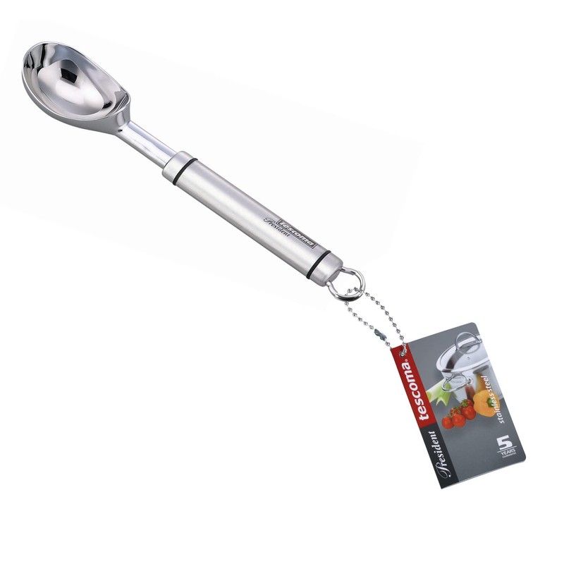 Tescoma Ice Cream Scoop, Alloy, Silver, 21.7 x 4.4 x