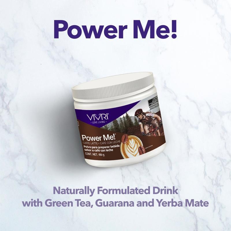 VIVRI Power Me! - Caffeinated Drink Powder | Made with