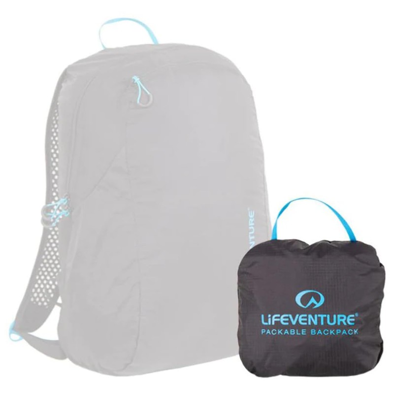 Lifeventure Ultra Lightweight, Compact, Foldable Backpack Made From Recycled Fabrics,