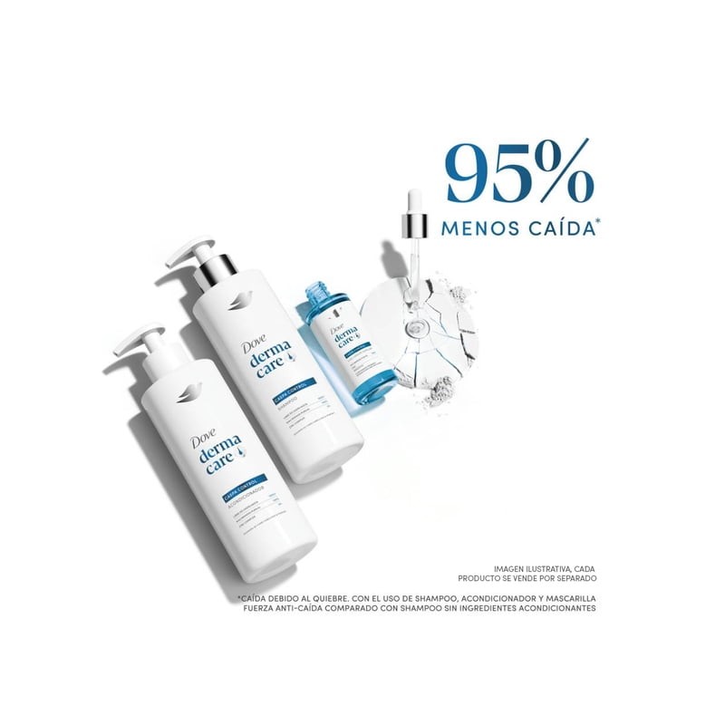 Serum capilar Dove Derma Care fuerza caspa control con niacinamida