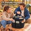 17L Large Capacity Collapsible Storage Bag with Handle Portable Organizer