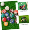 Toyvian 17 Pezzi Biliardo Bambini Palle Da Biliardo Accessori Biliardo