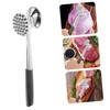 BIUDECO Heavy Duty Meat Tenderizer Mallet Zinc Alloy Meat Pounder