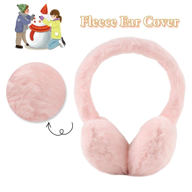 Girl Earmuffs Winter Toddler Ear Muff Kid Plush Ear Warmers