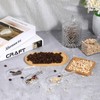 Giantree 12Pcs Clear Plastic Acrylic Kitchen Scoops, 4.3 Inch Multi