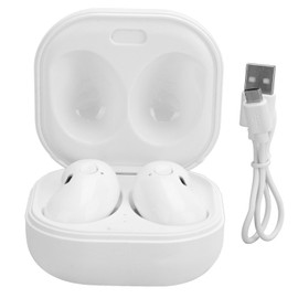 S6 Bluetooth 5.1 True Wireless Headset Stereo HandsFree Earphone with Charging Box(White ) blanc