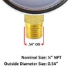 SÜA - Low and High Pressure Gauges for Propane Regulator