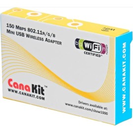 CanaKit Raspberry Pi WiFi Wireless Adapter/Dongle 802.11 n/g/b 150 Mbps