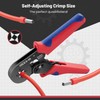 GOOPOOL Crimping Plier Set, 0.25-10mm² Ferrule Crimper Tool, Self-Adjustable Ratchet