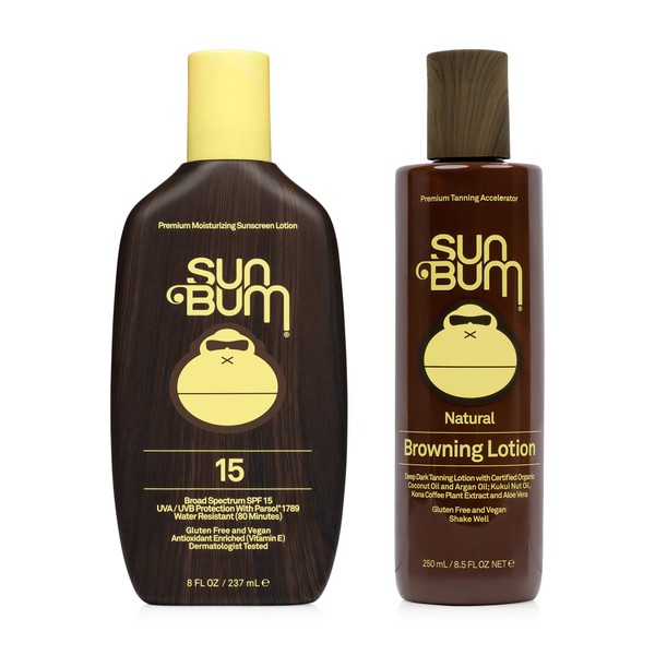 Sun Bum Sun Bum Original Spf 15 Sunscreen Lotion and Browning Lotion Vegan and Reef Friendly