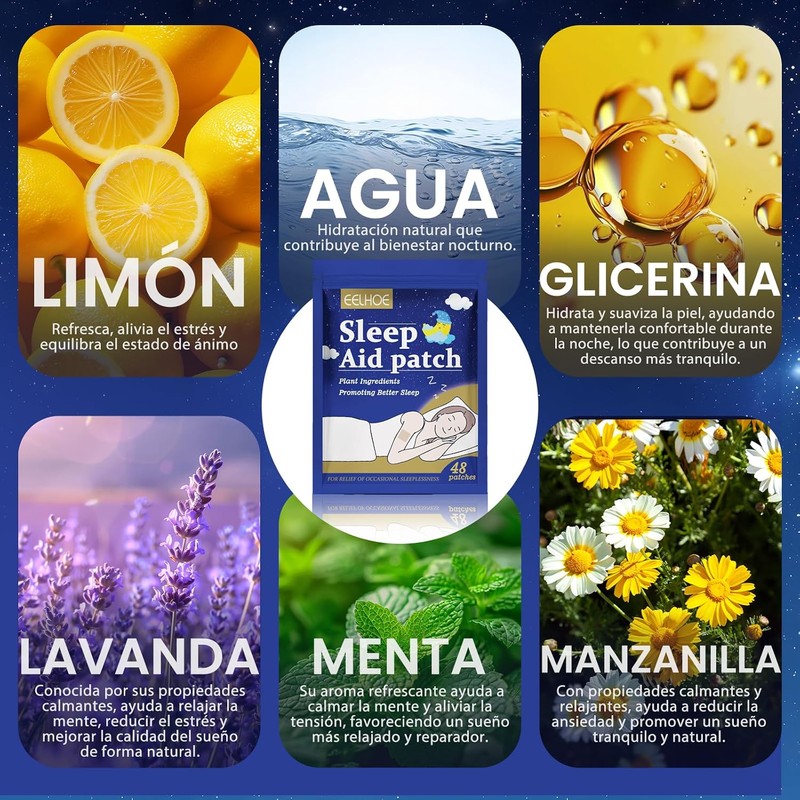 Parche para Dormir Natural – 144 pcs – XNNGBXXDDT