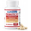 Probiotic Fit 30 Capsulas Avanzada Fórmula de Probióticos y Prebióticos