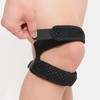 2 Pcs Patella Knee Strap X Shape Double Fixation Breathable