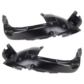 TRQ Inner Fender Liner Set Compatible with 2003-2009 Lexus GX470 LX1250115 LX1251115