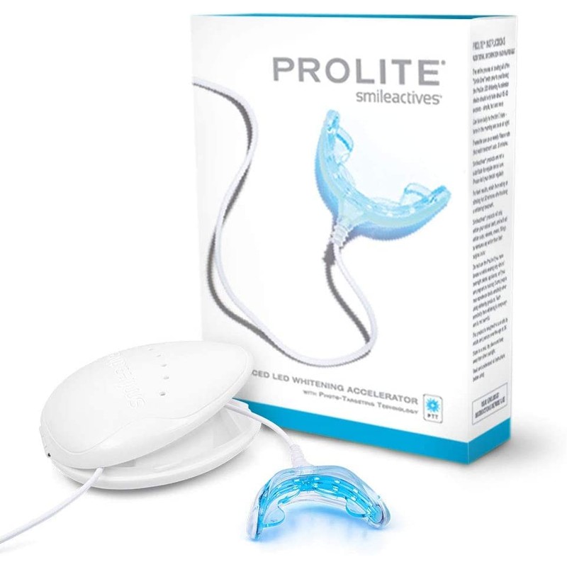 Smileactives Prolite Professional Teeth Whitening Kit, Dental Quality LED Light