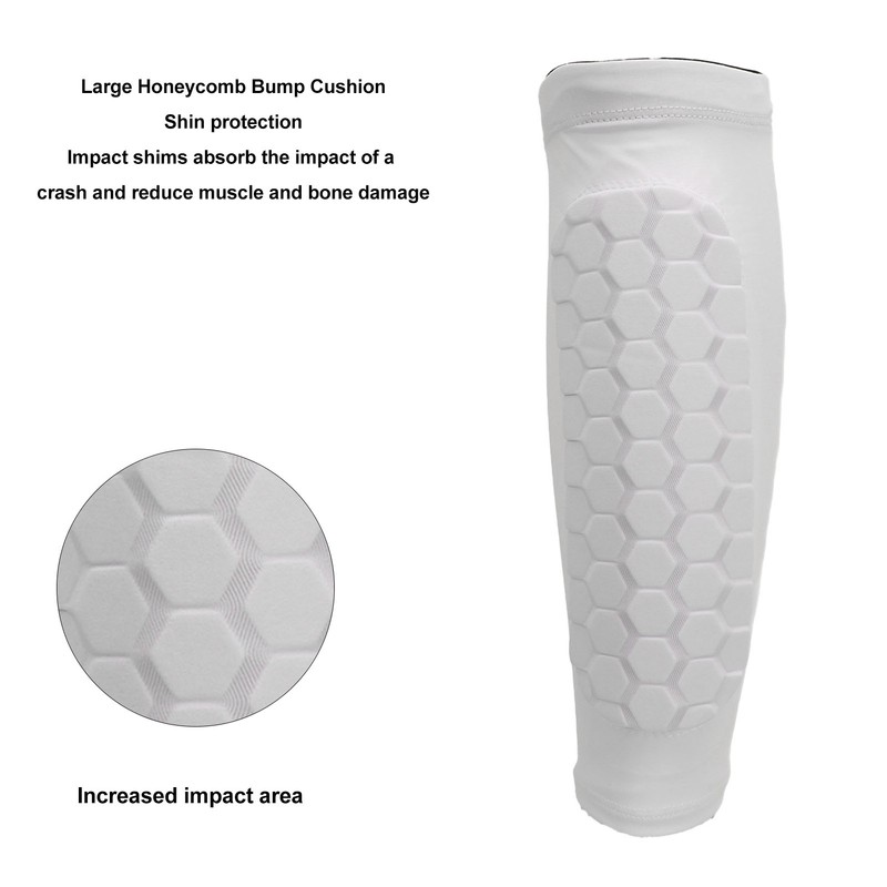 2PCS Soccer Leg Sleeves for Adults Anti Slip Breathable Calf