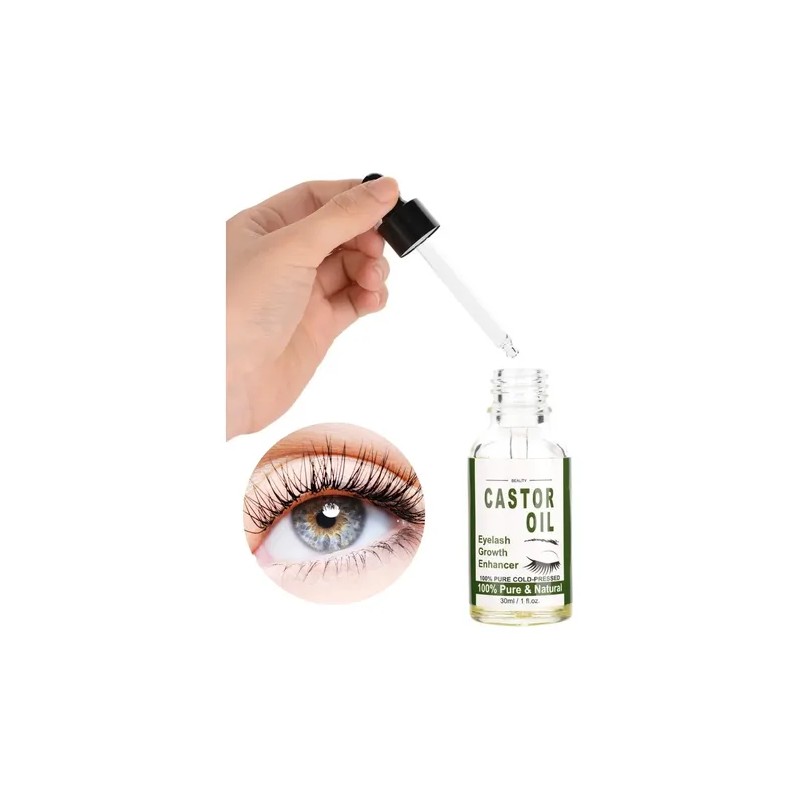Serum Crecimiento Pestañas Aceite Recino Realzador 30ml F