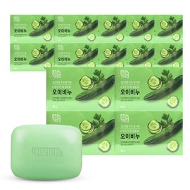 Krio DNS Mugunghwa Natural Beauty Cucumber Soap Face Wash Soap 90g 4pcs 5 sets