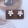 Xduargs Boho Perlen Cluster Ohrringe Gold Cluster Perlen Ohrstecker Ohrringe